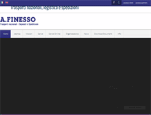 Tablet Screenshot of finesso.it